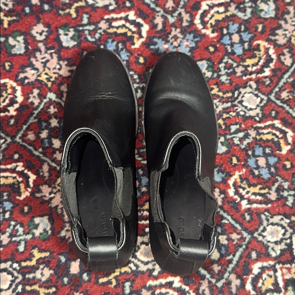 Nisolo Ana Go-To Chelsea Boot Black Size 7 - Picture 8 of 9